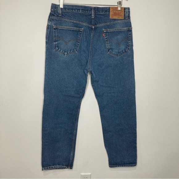Vintage Levi’s 505 Jeans regular fit straight leg size 36 x 30 - Picture 9 of 10